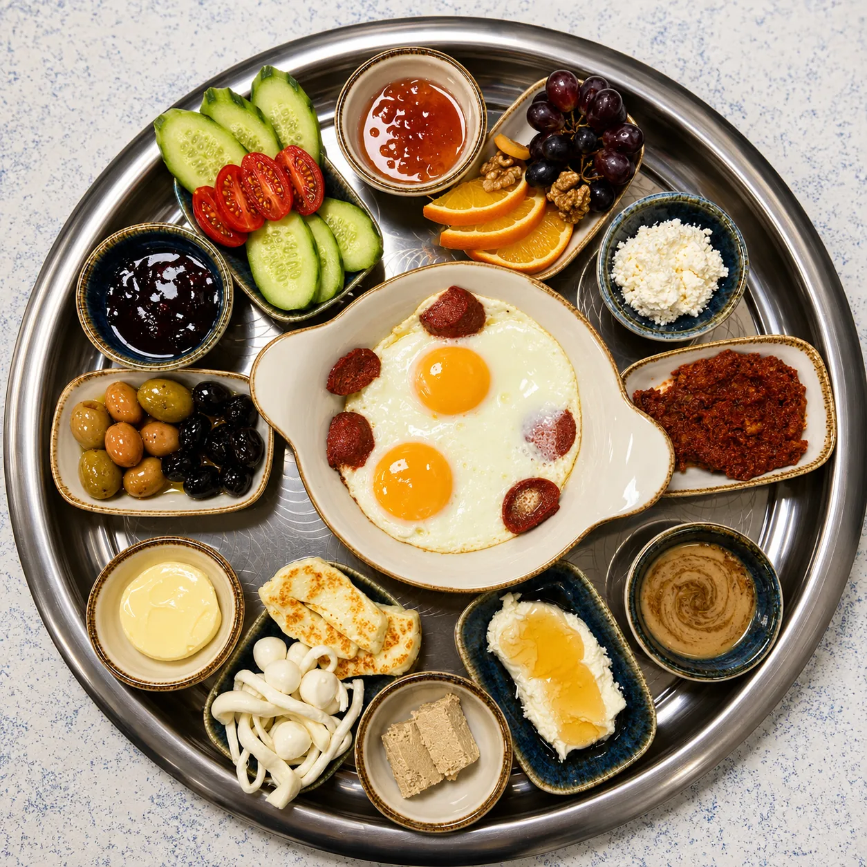 Chef Erkan food presentation