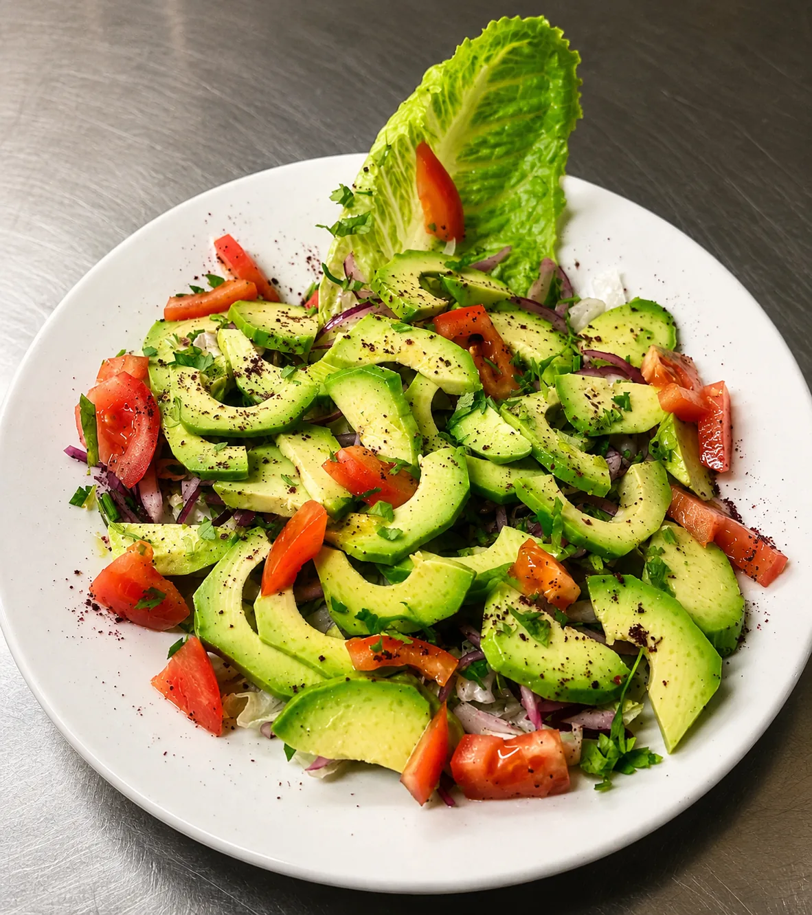 Chef Erkan food presentation