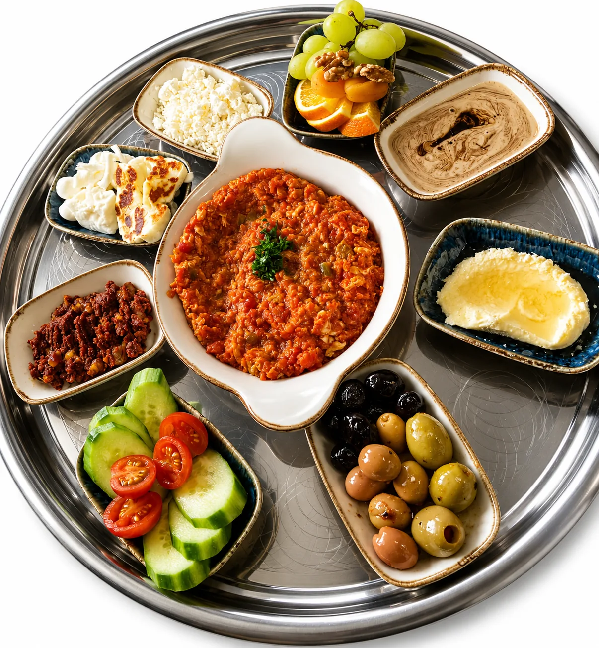 Chef Erkan food presentation